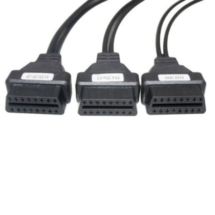 8 PCS Car Diagnostic Cable and Connector OBD2 Cable, 8 in 1  Car OBD2 Cable