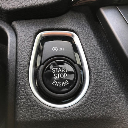 Car Engine Start Key Push Button Cover for BMW G / F Chassis,  with Start and Stop, For BMW G / F Chassis, with Start and Stop (Silver), For BMW G / F Chassis, with Start and Stop (Black), For BMW G / F Chassis, with Start and Stop (Blue)              ...