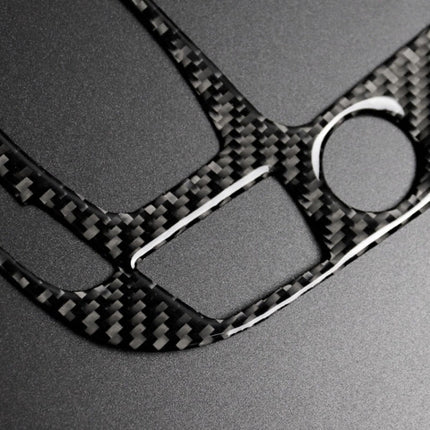 Car Carbon Fiber Gear Position Panel Decorative Sticker for Audi 2010-2018 Q5 / 2009-2016 A4L / 2009-2016 A5, Left Drive, Gear Position (C)