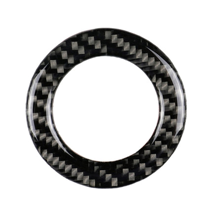 Car Carbon Fiber Steering Wheel Ring Decorative Sticker for Volkswagen, Steering Wheel Ring