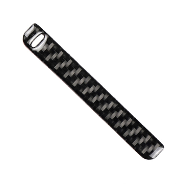 Car Carbon Fiber Storage Box Groove Decorative Sticker for Toyota Eighth Generation Camry 2018-2019, Left Drive, Storage Box Groove