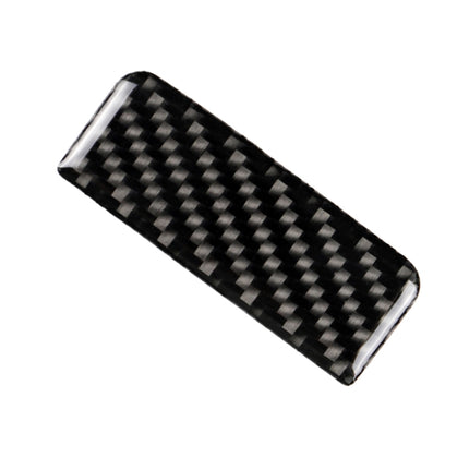 Car Carbon Fiber Main Driving Storage Box Handle Decorative Sticker for Toyota Eighth Generation Camry 2018-2019, Main Driving Storage Box Handle