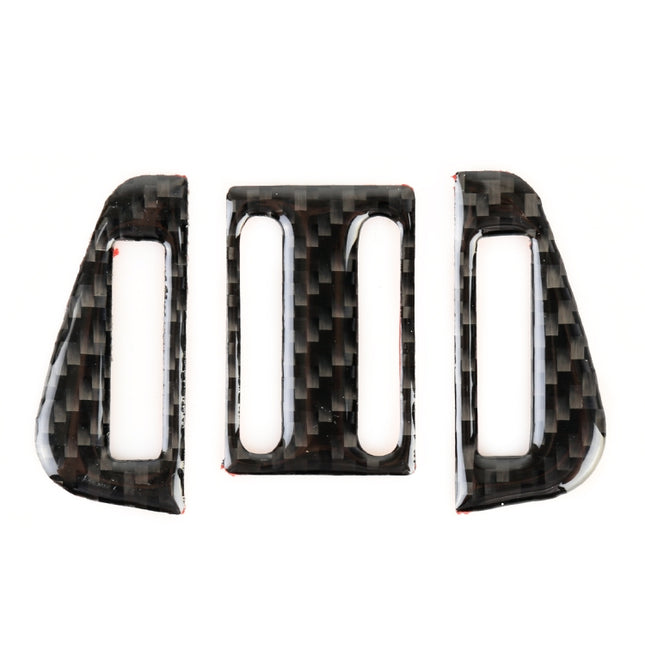 Carbon Fiber Car Air Outlet Decorative Sticker for Jaguar F-PACE, Air Outlet