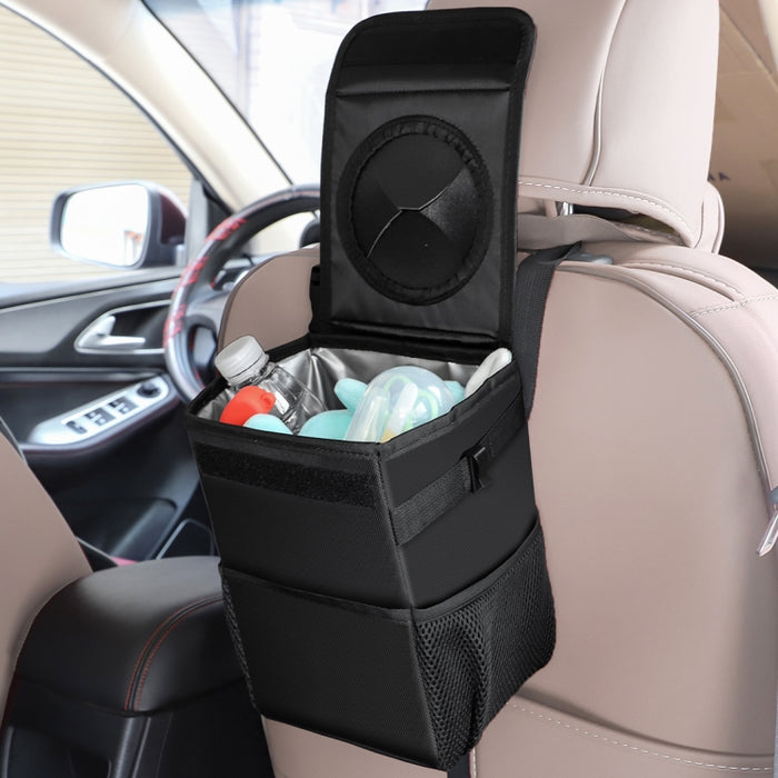 Car Back Seat Hook Garbage Can Car Storage Box, Car Storage Box