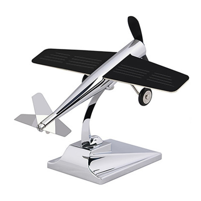 Car Interior Decoration Accessories Aircraft Model Ornaments Propeller Rotating Solar Energy Ornament