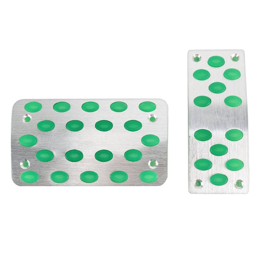 2 in 1 Luminous Non-Slip Automatic Gear Car Pedals Foot Brake Pad Cover Set, 2 in 1