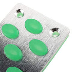 2 in 1 Luminous Non-Slip Automatic Gear Car Pedals Foot Brake Pad Cover Set, 2 in 1