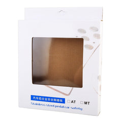 2 in 1 Luminous Non-Slip Automatic Gear Car Pedals Foot Brake Pad Cover Set, 2 in 1