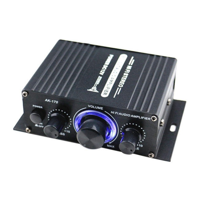 AK170 Car Mini HIFI Amplifier Audio DC 12V, AK170
