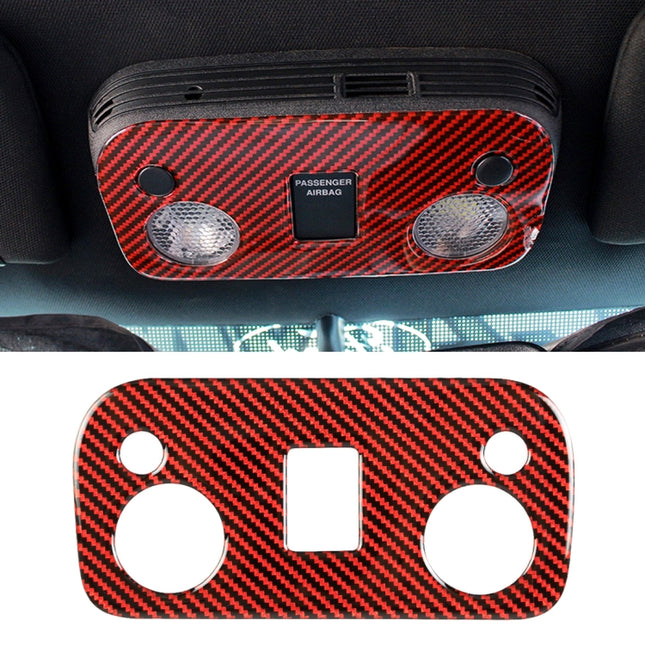 Car Carbon Fiber Roof Light Panel Decorative Sticker for Ford Mustang 2015-2020, Roof Light