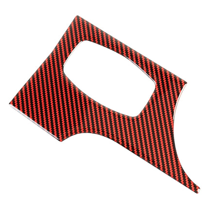 Car Carbon Fiber Headlight Switch Panel Decorative Sticker for Ford Mustang 2015-2020