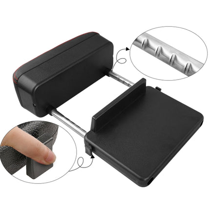 2 PCS Universal Car PU Leather Wrapped Armrest Box Cushion Car Armrest Box Mat with Storage Box, 2pcs(Black), 2pcs (Black Red), 2pcs(Black White), 2pcs(Grey), 2pcs(Beige), 2pcs(Brown)