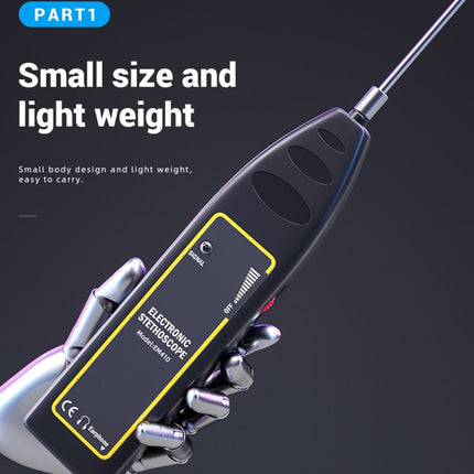 Car Electronic Stethoscope Abnormal Sound Detector Mechanical Fault Diagnostic Tool