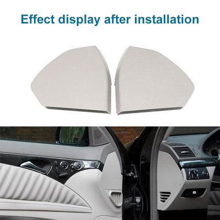 Car Left Side Front Door Trim Panel Plastic Cover 2117270148  for Mercedes-Benz E Class W211 2003-2008, Left Side (Yellow), Left Side (Black), Left Side (Grey), Left Side (Light Yellow)