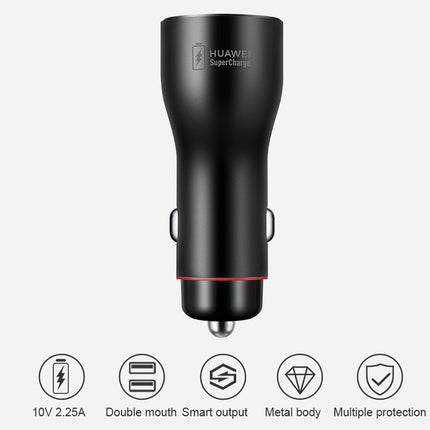 Original Huawei CP36 Dual USB Super Fast Charging Car Charger (Max 22.5W SE), CP36