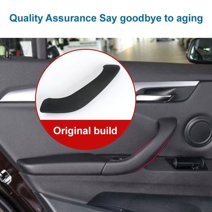 Car Right Side Inside Doors Handle Pull Trim Cover 51417417513 for BMW X1 2016-, Left Driving, Right Side (Beige White), Right Side (Beige), Right Side (Red), Right Side (Black), Right Side (Coffee)