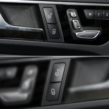 Car Right Side Door Lock Switch Buttons 2049058402 for Mercedes-Benz W204, Left Driving, For Mercedes-Benz W204 Right Side (Black), For Mercedes-Benz W204 Right Side (Red)