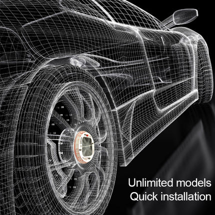 4 PCS Solar LED Car Tire Decoration Flashing Lights Colorful Wheels Hub Atmosphere Lights Infrared Remote Control, Infrared Remote Control