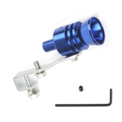 Universal Aluminum Turbo Sound Exhaust Muffler Pipe Whistle Car / Motorcycle Simulator Whistler, Size: L, Outside Diameter: 30mm