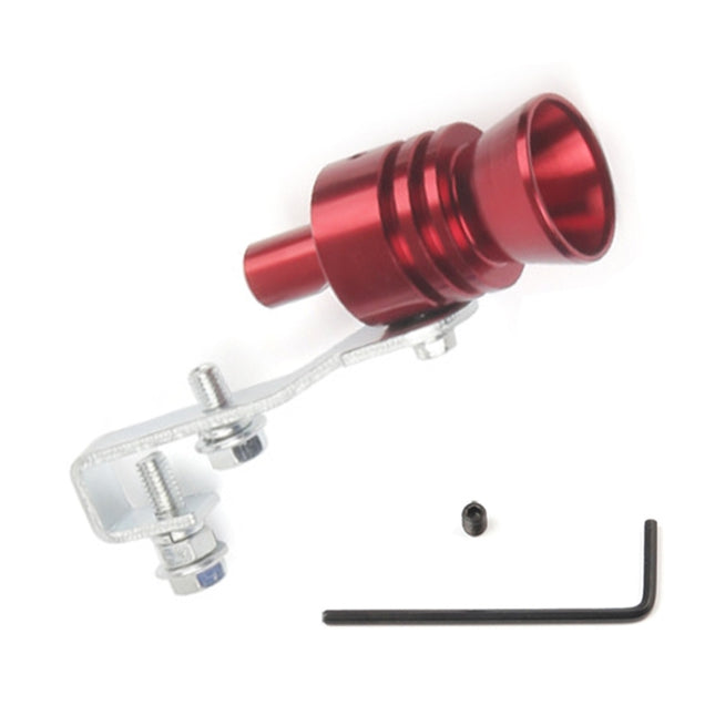 Universal Aluminum Turbo Sound Exhaust Muffler Pipe Whistle Car / Motorcycle Simulator Whistler, Size: L, Outside Diameter: 30mm, Size: L (Black), Size: L (Gold), Size: L (Blue), Size: L (Red), Size: L (Silver)