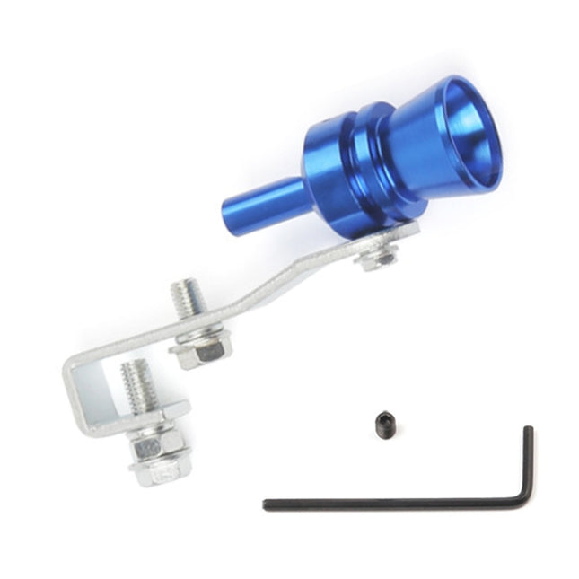 Universal Aluminum Turbo Sound Exhaust Muffler Pipe Whistle Car / Motorcycle Simulator Whistler, Size: M, Outside Diameter: 23mm, Size: M (Black), Size: M (Gold), Size: M (Blue), Size: M (Red), Size: M (Silver)