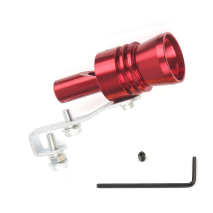 Universal Aluminum Turbo Sound Exhaust Muffler Pipe Whistle Car / Motorcycle Simulator Whistler, Size: XL, Outside Diameter: 35mm, Size: XL (Red), Size: XL (Silver), Size: XL (Black), Size: XL (Gold), Size: XL (Blue)