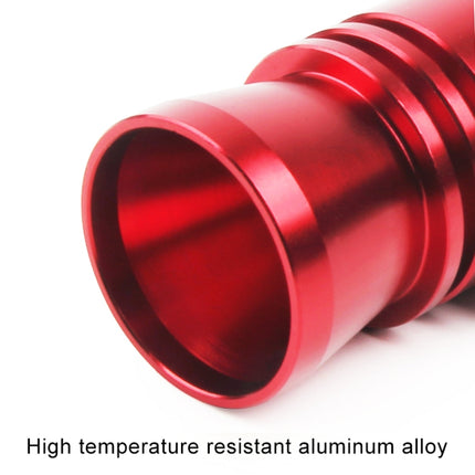 Universal Aluminum Turbo Sound Exhaust Muffler Pipe Whistle Car / Motorcycle Simulator Whistler, Size: XL, Outside Diameter: 35mm, Size: XL (Red), Size: XL (Silver), Size: XL (Black), Size: XL (Gold), Size: XL (Blue)