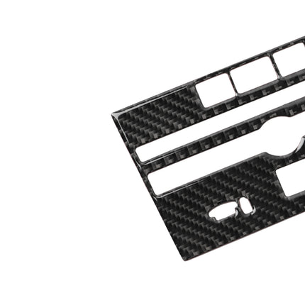 Car Carbon Fiber CD  Console Panel Decorative Sticker for Infiniti Q50 / Q60 2014-2020, CD Console Panel  (B)