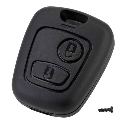 2 PCS Car 307 Mouth Remote Control Key Case Cover for PSA Peugeot Citroen, For PSA Peugeot Citroen