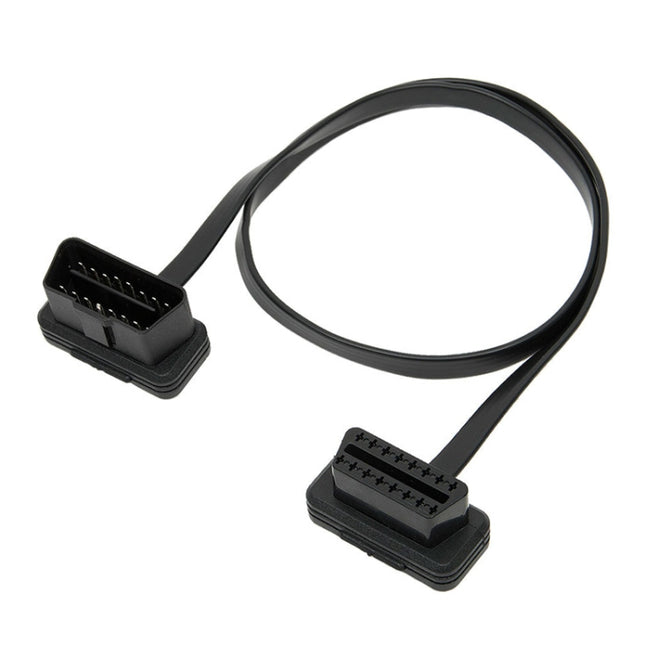 16PIN Car OBD Diagnostic Extended Cable OBD2 Male to Female Cable, Cable Length: 60cm, 60cm
