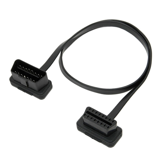 16PIN Car OBD Diagnostic Extended Cable OBD2 Male to Female Cable, Cable Length: 60cm, 60cm