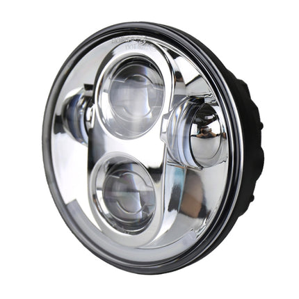 5.75 inch DC12V 6000K-6500K 40W Car LED Headlight for Harley, 5.75 inch (Silver), DC12V 40W