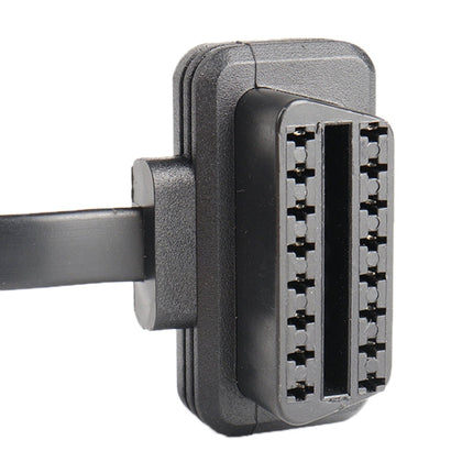 16PIN Car Ultra-thin OBD Diagnostic Extended Cable OBD2 Cable with Switch, 16PIN 3 in 1
