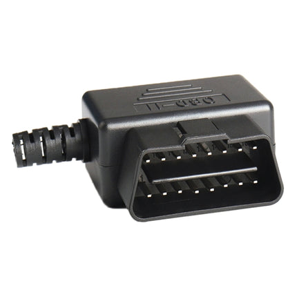 16PIN Car OBD 2 Male Connector OBD Plug + Case + SR, Male