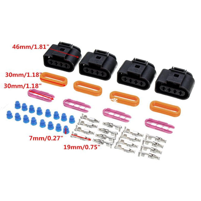 1 Set Ignition Coil Connector Repair Kit for Audi A4 A6 A8 / Volkswagen Passat Jetta, Ignition Coil Connector