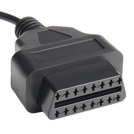 Car OBD 2 Female to USB Connector OBD Plug GPS Cable, Cable Length: 1m