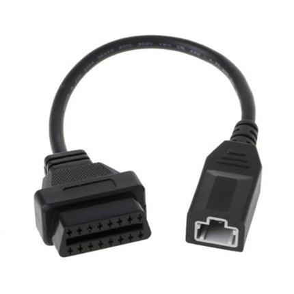 Car 3 Pin to 16 Pin OBD Cable for Honda, Cable Length: 40cm, 3 Pin to 16 Pin OBD Cable