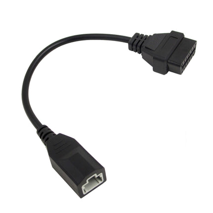 Car 3 Pin to 16 Pin OBD Cable for Honda, Cable Length: 40cm, 3 Pin to 16 Pin OBD Cable