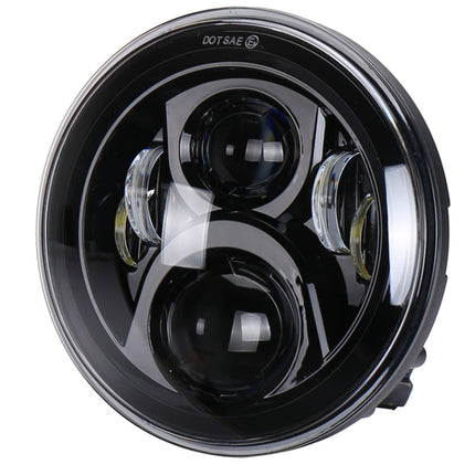 7 inch Round LED Motorcycle Headlight Modified Spotlight for Honda, For Honda, For Honda Silver