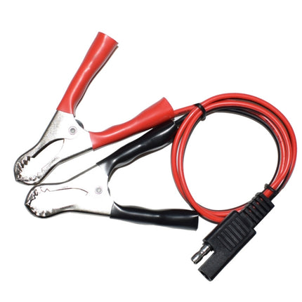 SAE to Crocodile Clip Power Cord Motorcycle Battery Charging Cable, Length: 1m, Length: 1m