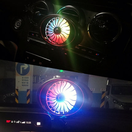 Car Vent Fan Multi-function USB Interface LED Lamp Portable Fan, CRP2631A, CRP2631B, CRP2631C, CRP2631D, CRP2631E, CRP2631F