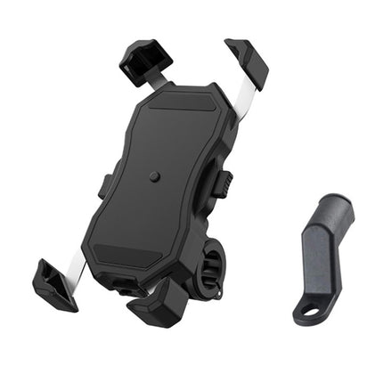 Motorcycle / Bicycle Semi-automatic Contraction Fixing Bracket Phone Holder, Phone Holder