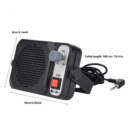 TS-650 Car External Speakers Radio Car Horn Speakers, TS-650