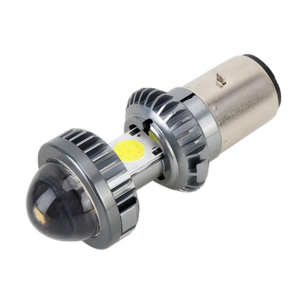 BA20D DC9-18V / 4.7W (H)2.2W(L) / 6000K / 500LM Motorcycle LED Headlight with COB Lamp Beads, BA20D
