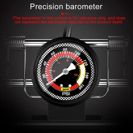 0905 Car / Motorcycle / Bicycle Portable Thicker Single Pipe Inflatable Cylinder Pedal Air Pump