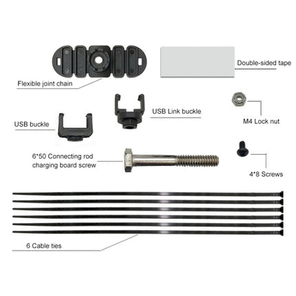 Quick Charging Waterproof Motorcycle USB Phone Charger Adapter, Cable Length: 2.27m, USB Phone Charger Adapter