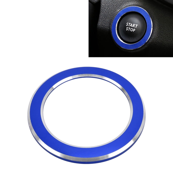 For Renault Metal Ignition Key Ring, Inside Diameter: 4.8cm, For Renault (Blue), For Renault (Red)