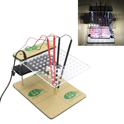 Car LED BDM Frame Holder BDM ECU Brush Test Stand with 4 Probe Pens, BDM ECU Brush Test Stand
