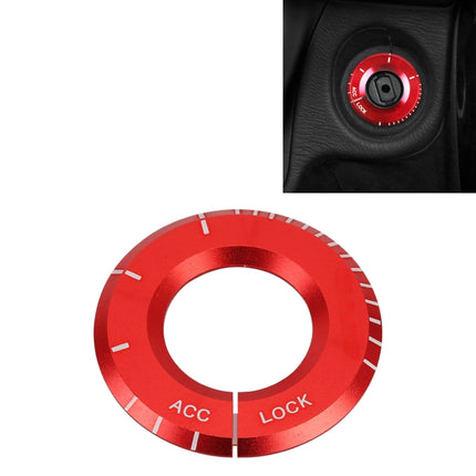 For Mercedes-Benz Metal Ignition Key Ring, Diameter: 4.8cm, For Mercedes-Benz (Red), For Mercedes-Benz (Silver), For Mercedes-Benz (Blue)