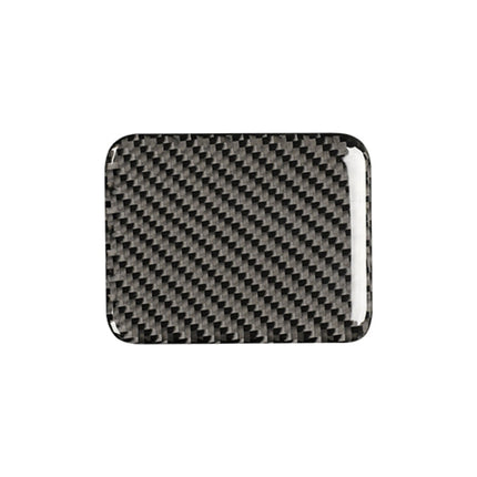 Car Carbon Fiber Seat Heating Panel Decorative Sticker for Subaru BRZ / Toyota 86 2013-2019, Left and Right Drive Universal without Hole